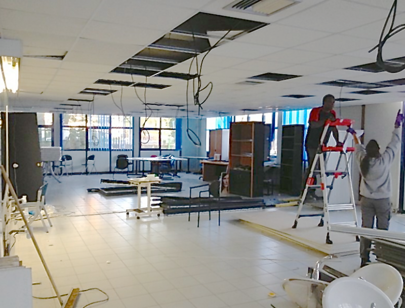 Rénovation d'un espace de travail pour professionnel  marseille