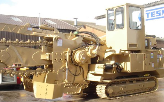 Location de Trancheuse sur chenilles Avec Chauffeur aubagne